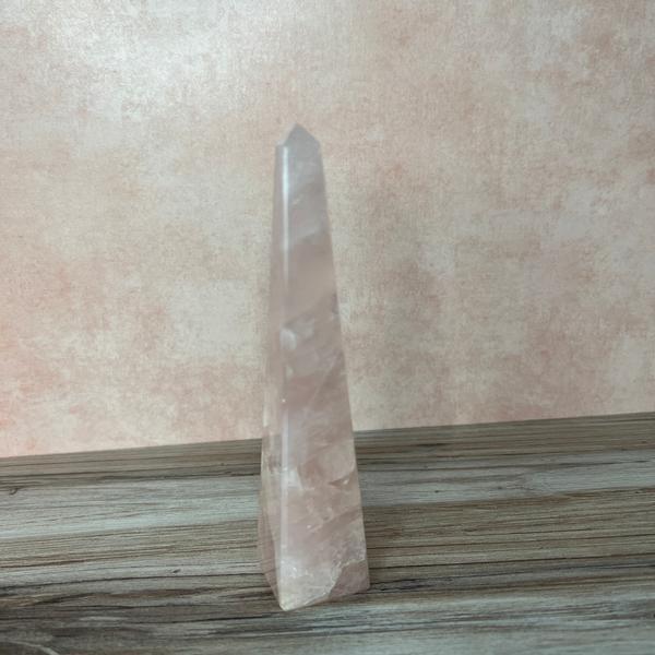 Rose Quartz Obelisk