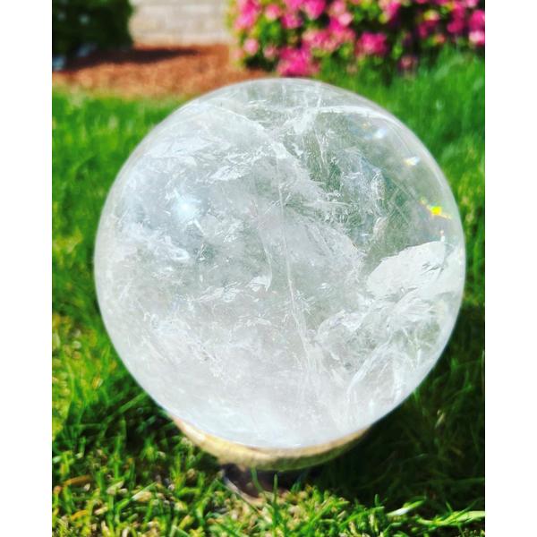 Clear Quartz Sphere