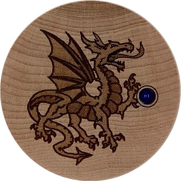 Dragon Wooden Round Dreambox