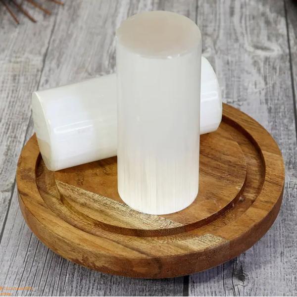 Selenite Cylinder Harmonizers