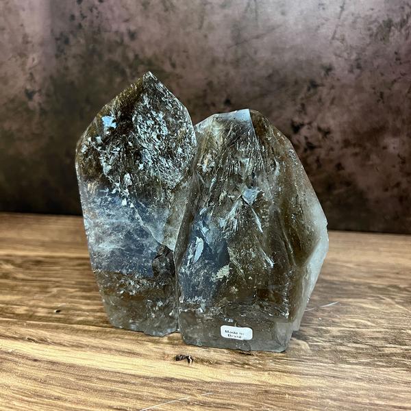 Smokey Elestial Quartz Point