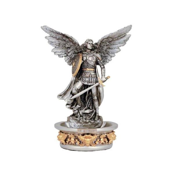 Archangel Michael Font Statue