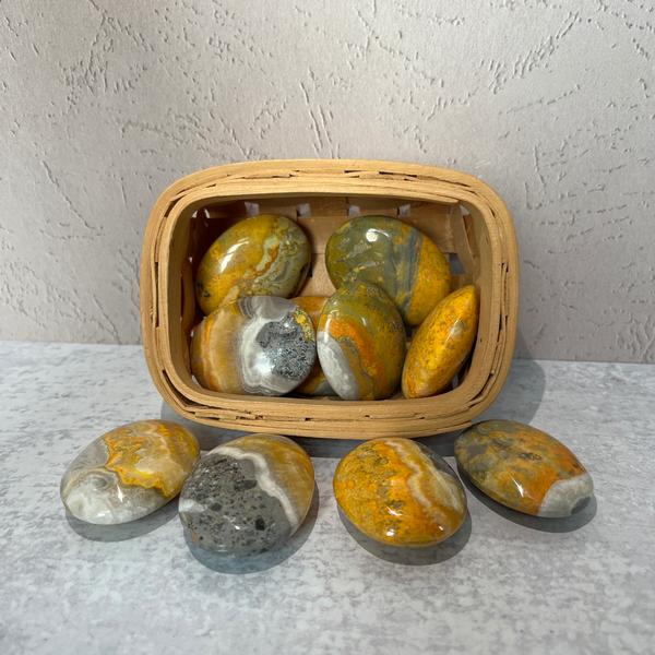 Bumblebee Jasper Smooth Stone
