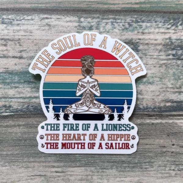 Soul of a Witch Sticker