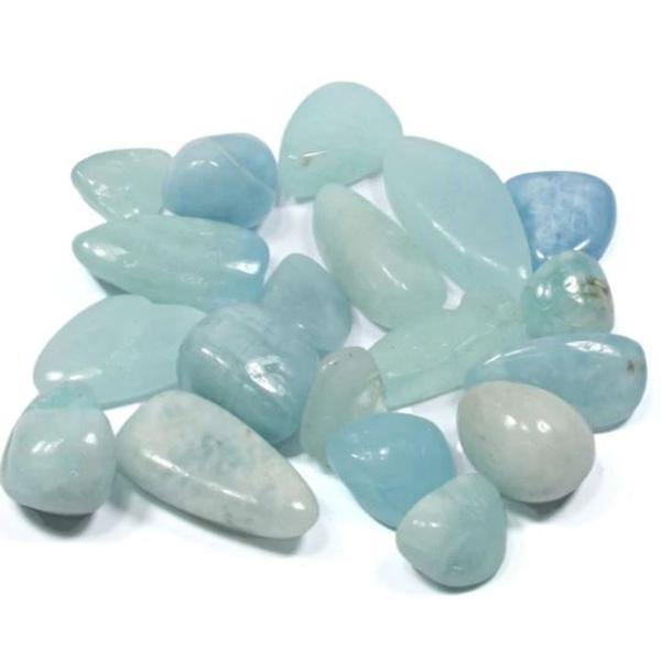 Tumbled Aquamarine