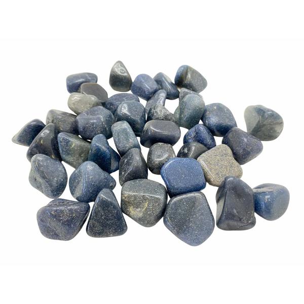 Tumbled Dumortierite