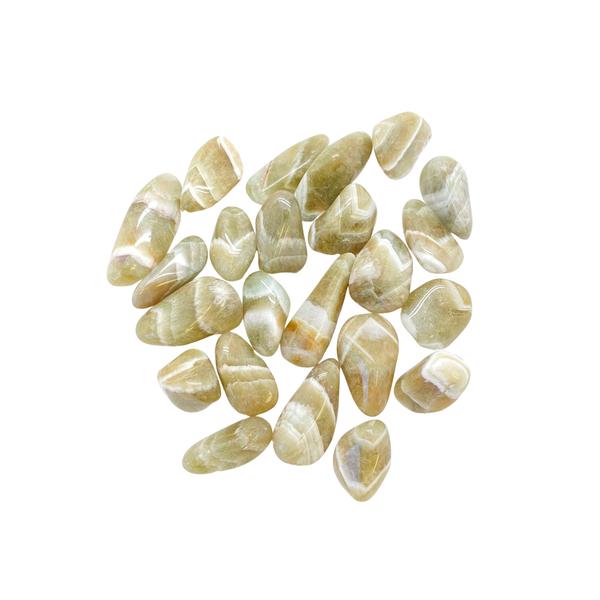 Tumbled Prasiolite (Green Amethyst)