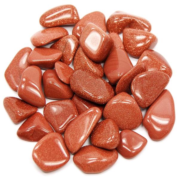 Tumbled Goldstone