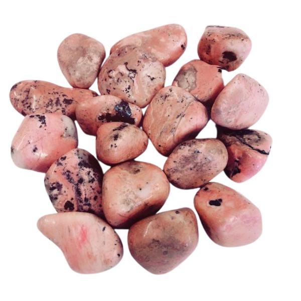 Tumbled Rhodonite