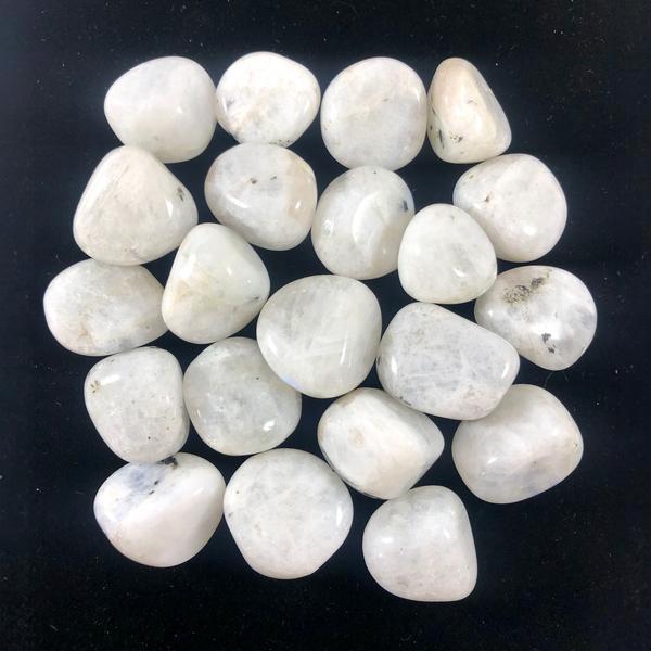 Tumbled Rainbow Moonstone