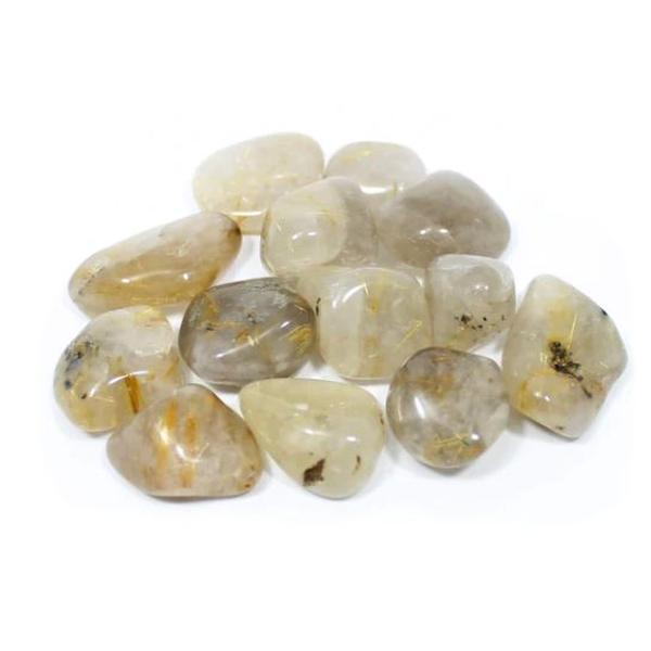 Tumbled Rutilated Quartz