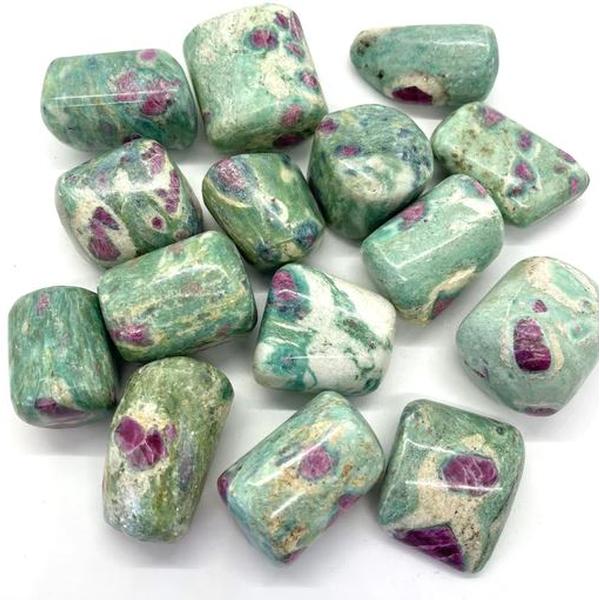 Tumbled Ruby Fuchsite