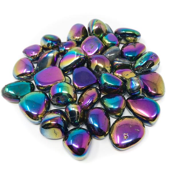 Tumbled Titanium Quartz