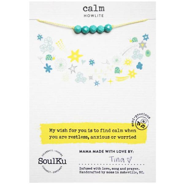 Soulku Little Wishes Necklace Dyed Howlite