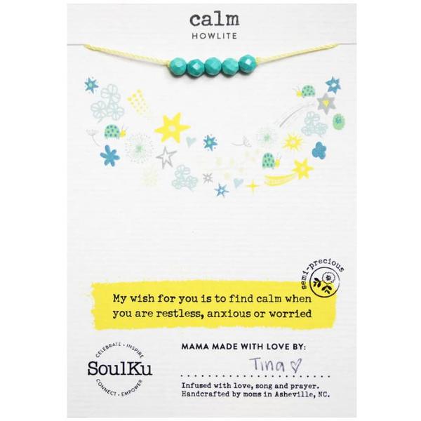 Little Wishes Necklace: Dyed Howlite