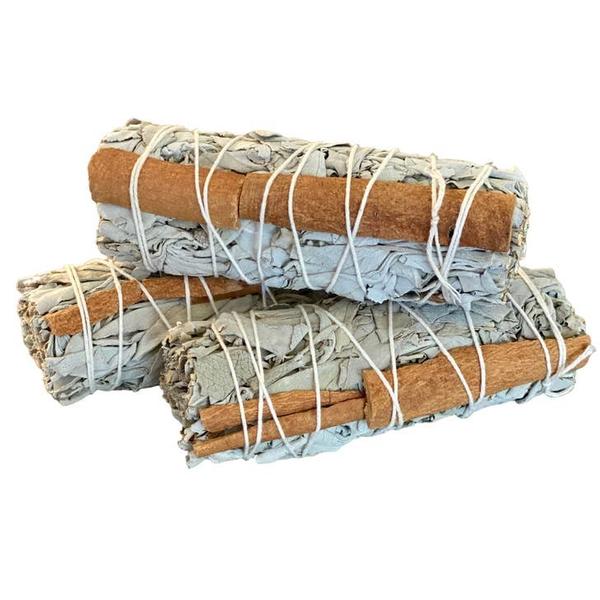 White Sage Smudge Stick w/ Cinnamon