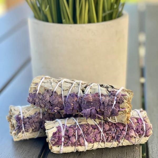 White Sage Stick with Lavender