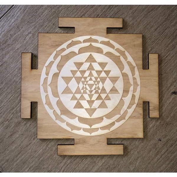 Sri Yantra 3 Crystal Grid 6