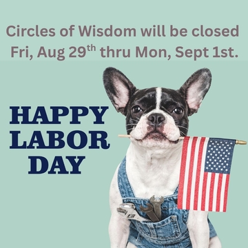 Closed for Labor Day!