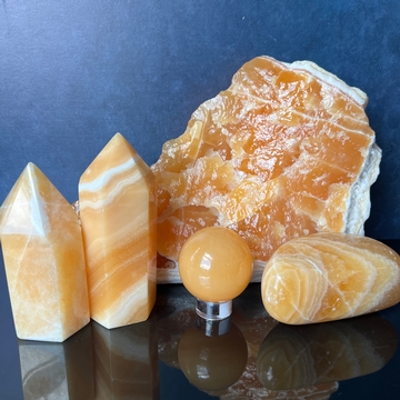 Orange Calcite