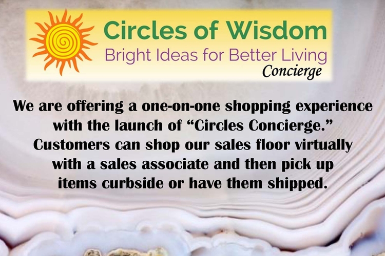 Email customerservice@circlesofwisdom.com with your name, number and some available times!