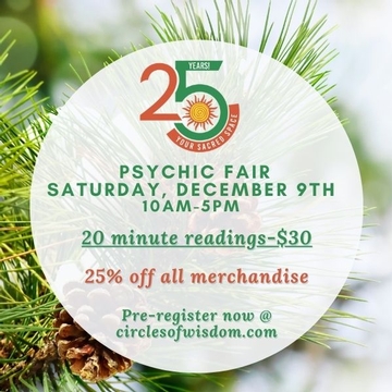25th Anniversary Psychic Fair