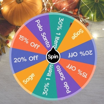Thanksgiving Weekend Spin the Gratitude Wheel!
